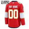 Maillot de Hockey Florida Panthers Personnaliser Fanatics Premium 2024-25 Rouge Domicile - Enfant